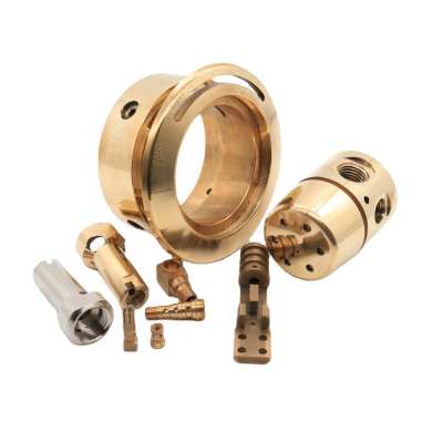 High Quality Custom Logo Rose Gold Mixer Socket Shrapnel Brass Service Lamp Copper Parts