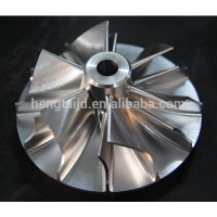 china manufacturer 5 axis cnc part/compressor impeller